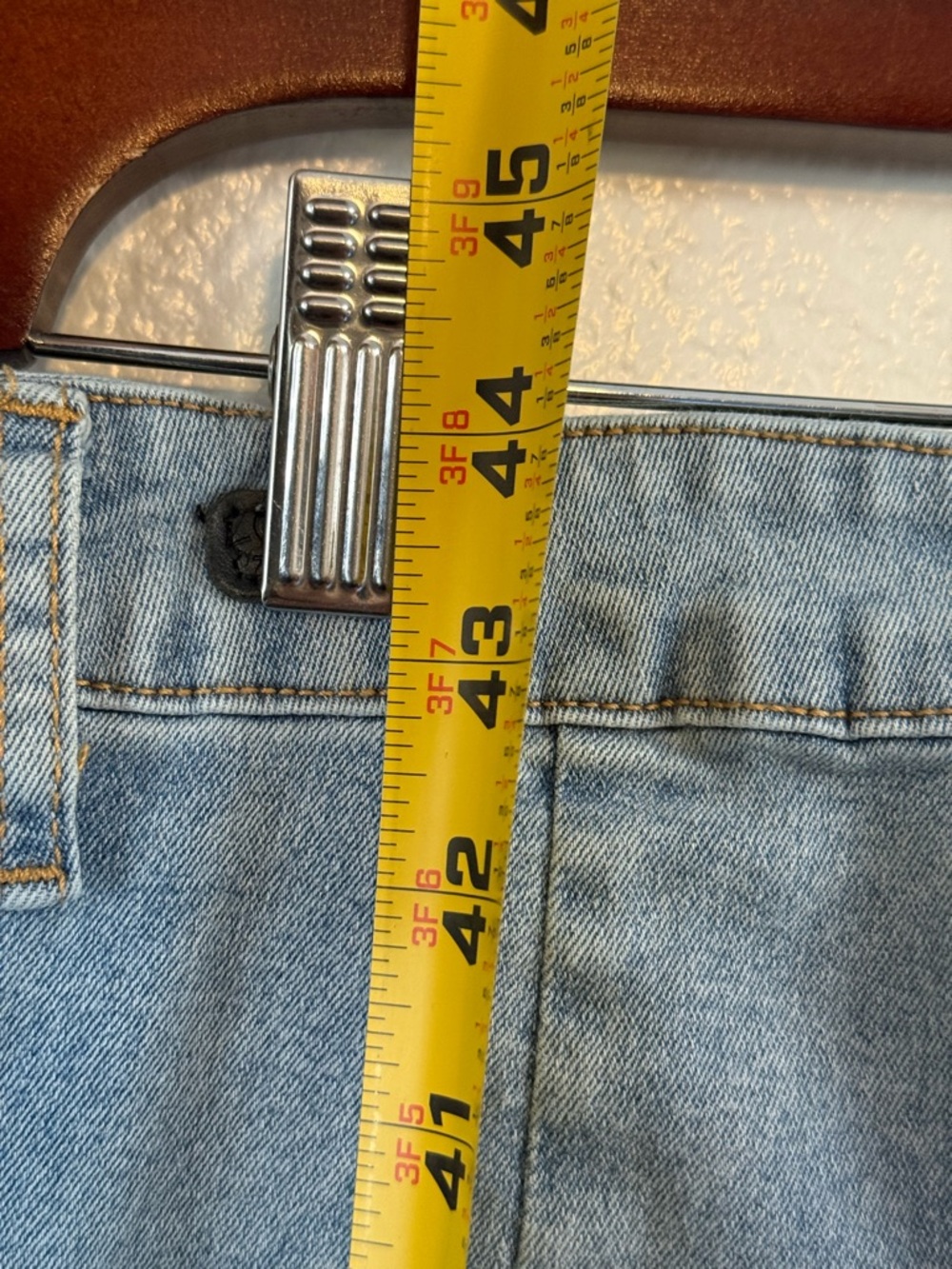 VTG Zoe High-Waist Cargo Pants Light Blue Wash Size 2 Streetwear Utility Y2K - Picture 7 of 9